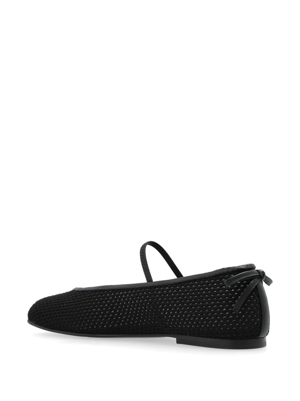leather ballerina shoes - 3