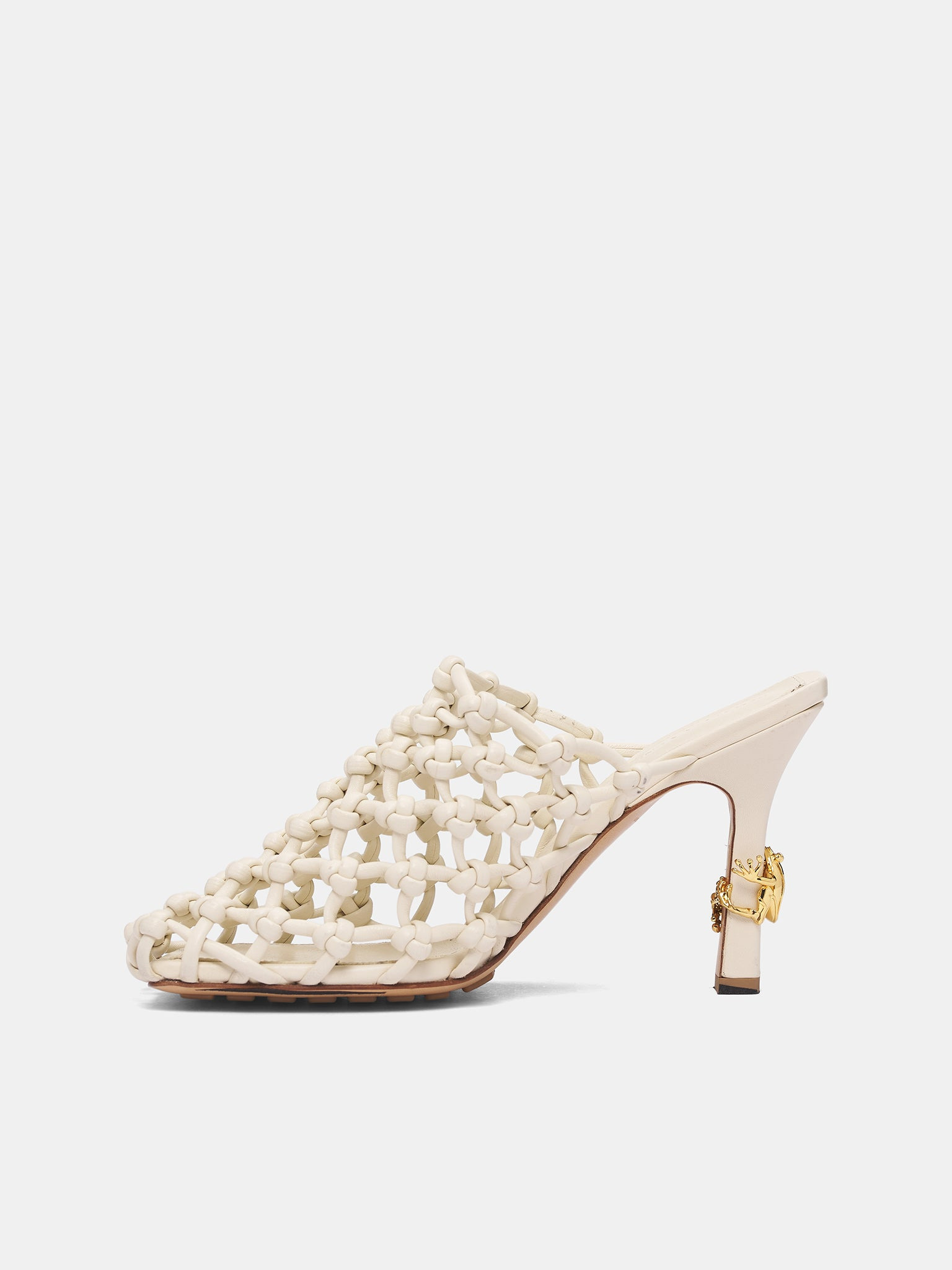 Sand Leather Braided Riva Mules - 3