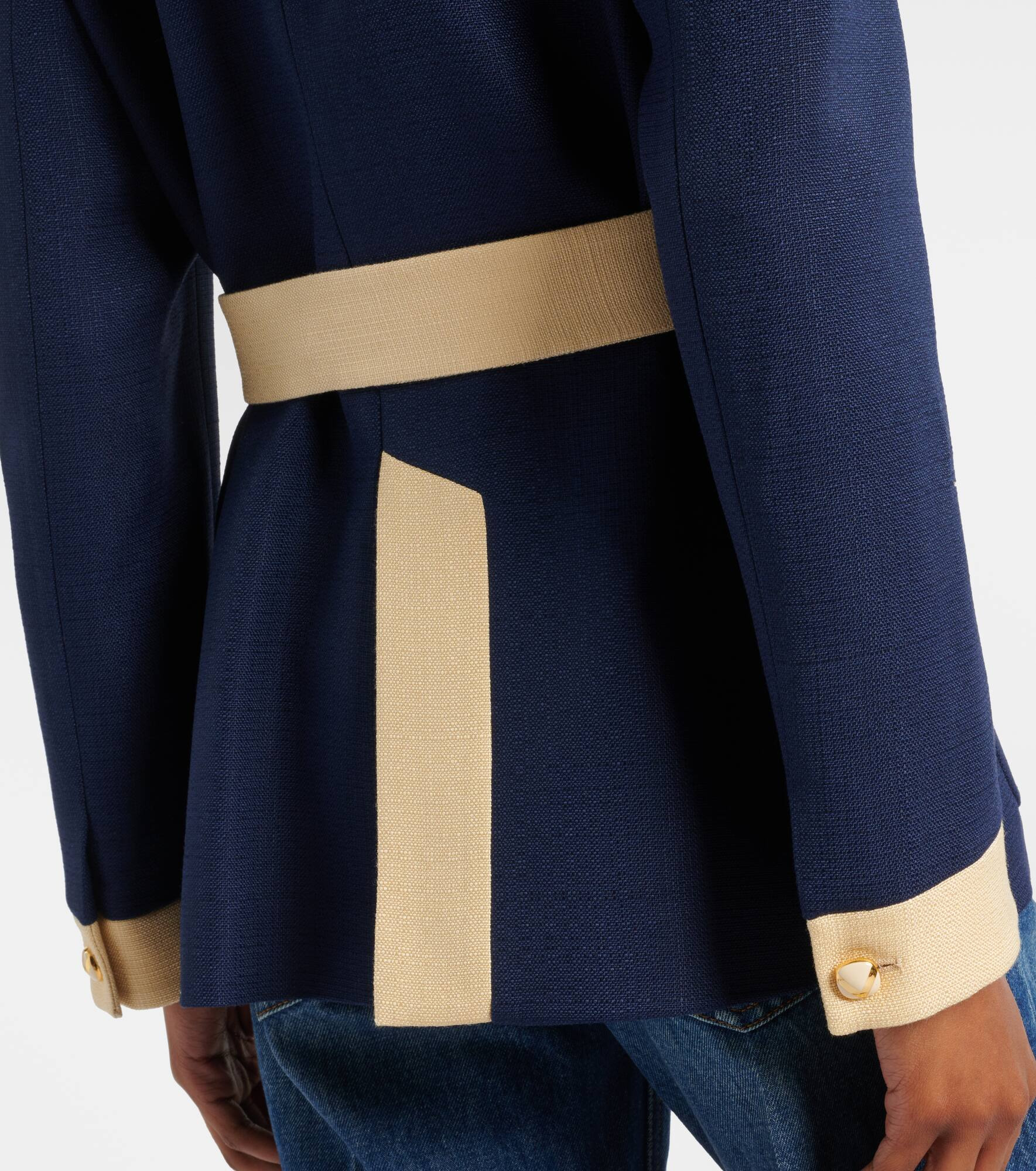 Belted jacket - 6