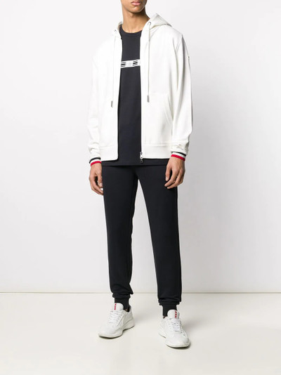 Moncler logo patch track pants outlook