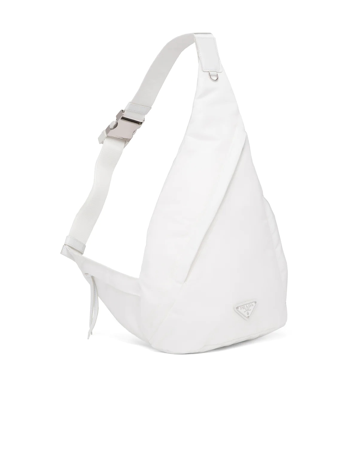 Re-Nylon and leather backpack - 3