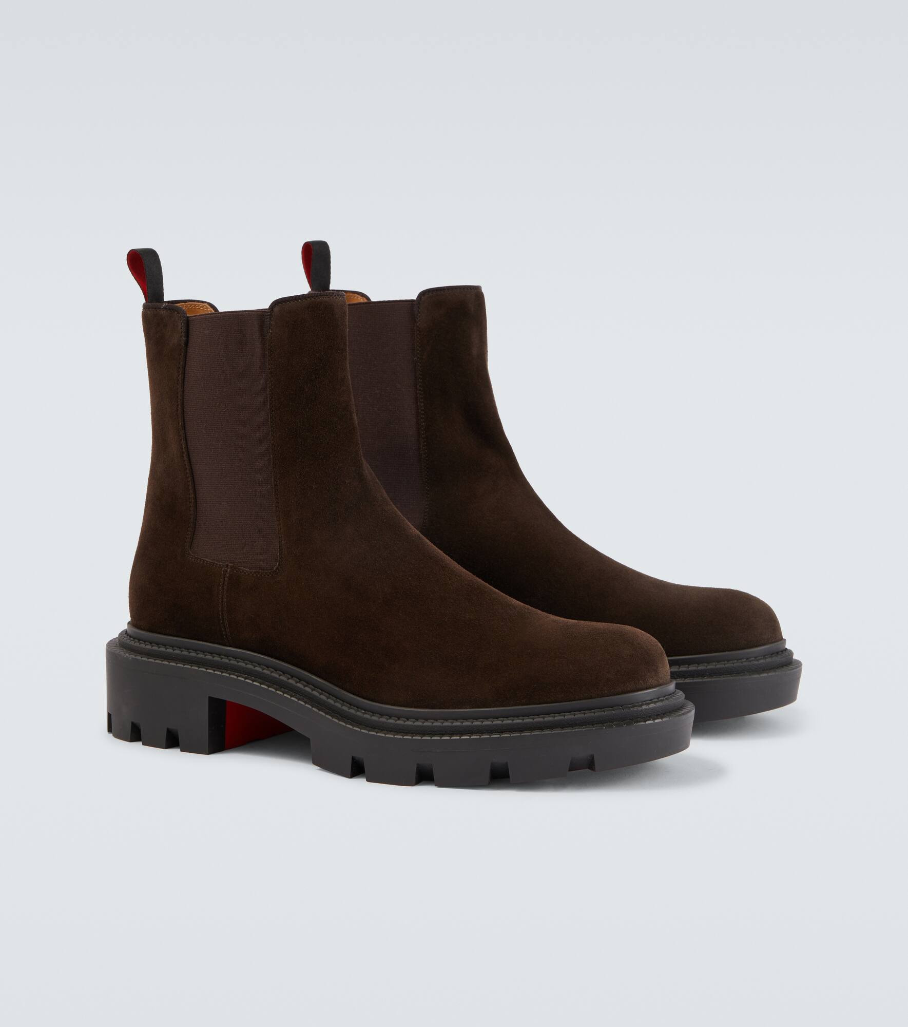 Devon College suede Chelsea boots - 5