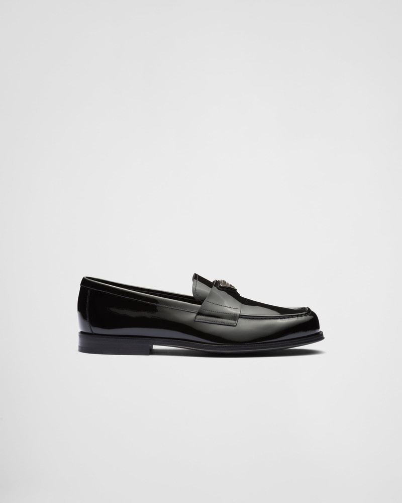 Prada Patent leather loafers outlook
