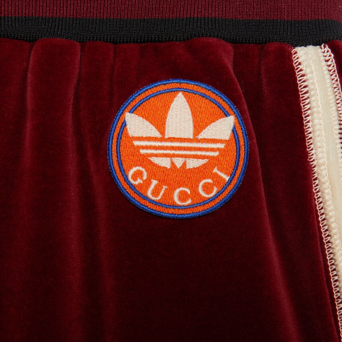 adidas x Gucci chenille cotton shorts - 5