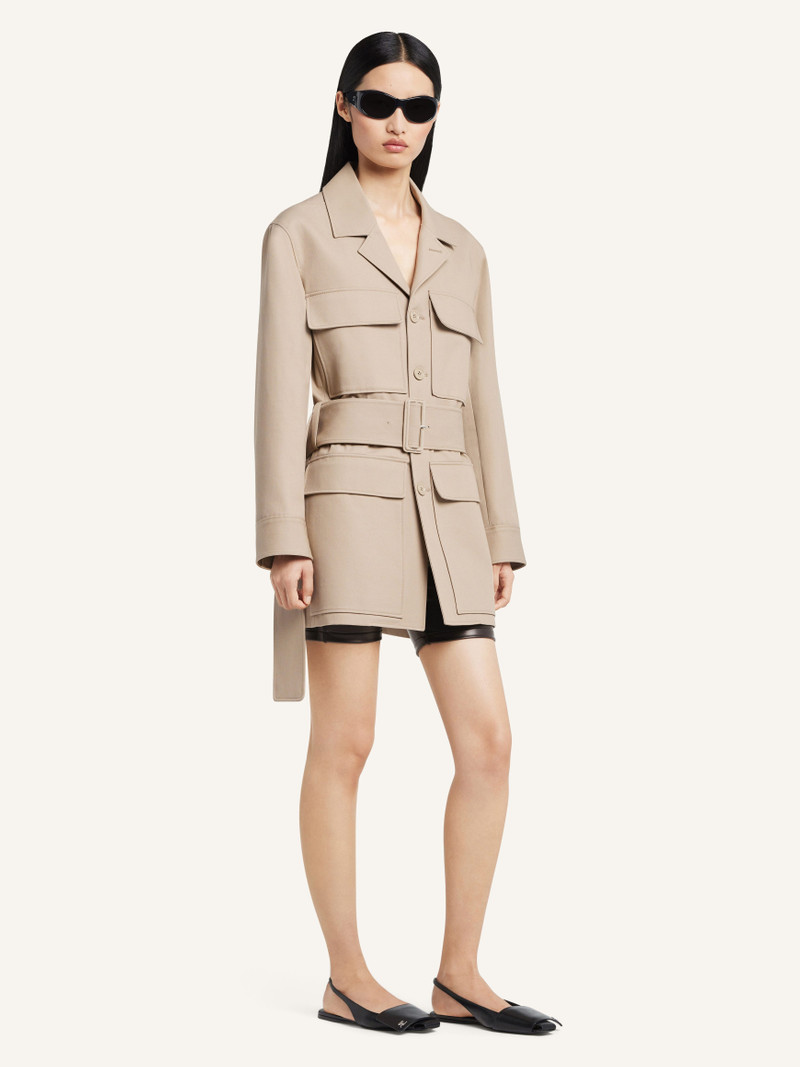 UTILITY BELTED COAT 4