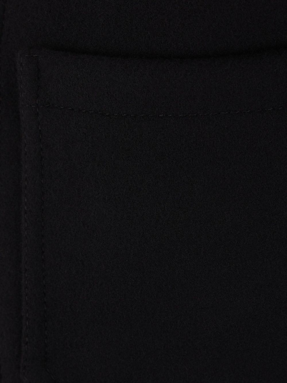 button-closure patch-pocket jacket - 3