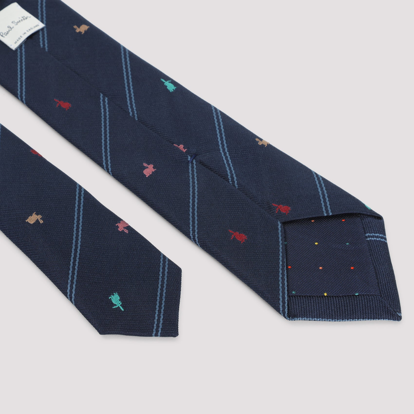 Paul Smith Men Rabbit Stripe Tie Men - 2
