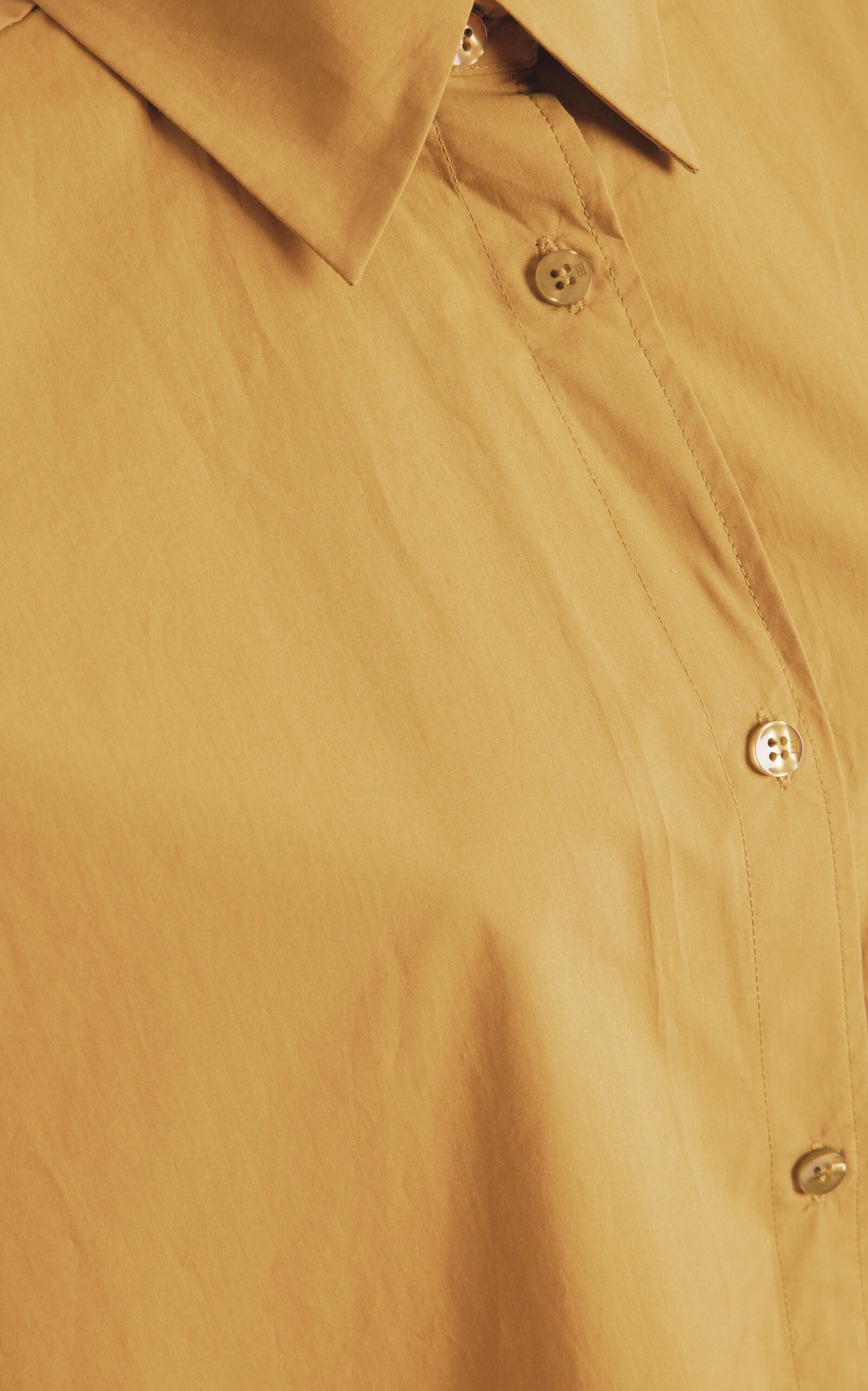 Derris Oversized Organic Cotton Shirt brown - 6