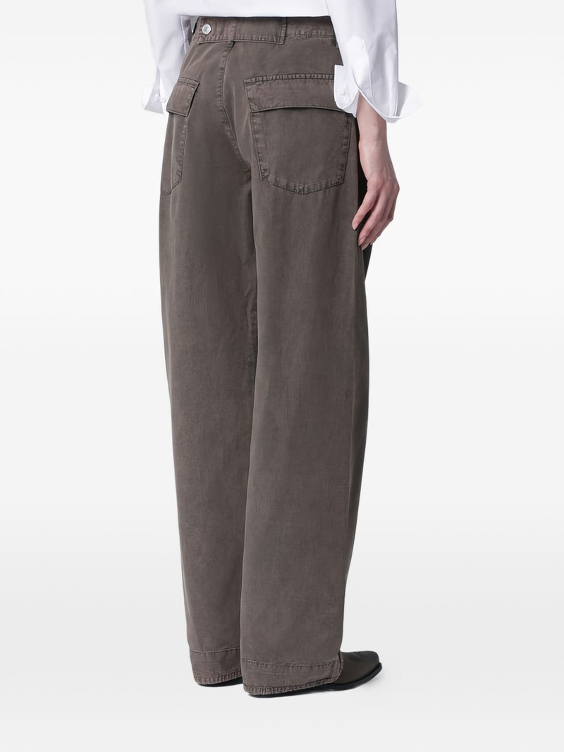 high-waisted wide-leg trousers 4
