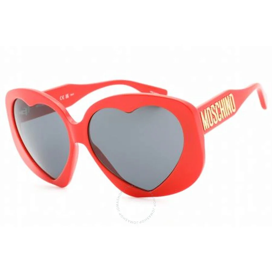 Moschino Grey Irregular Ladies Sunglasses MOS152/S 0C9A/IR 61 - 1