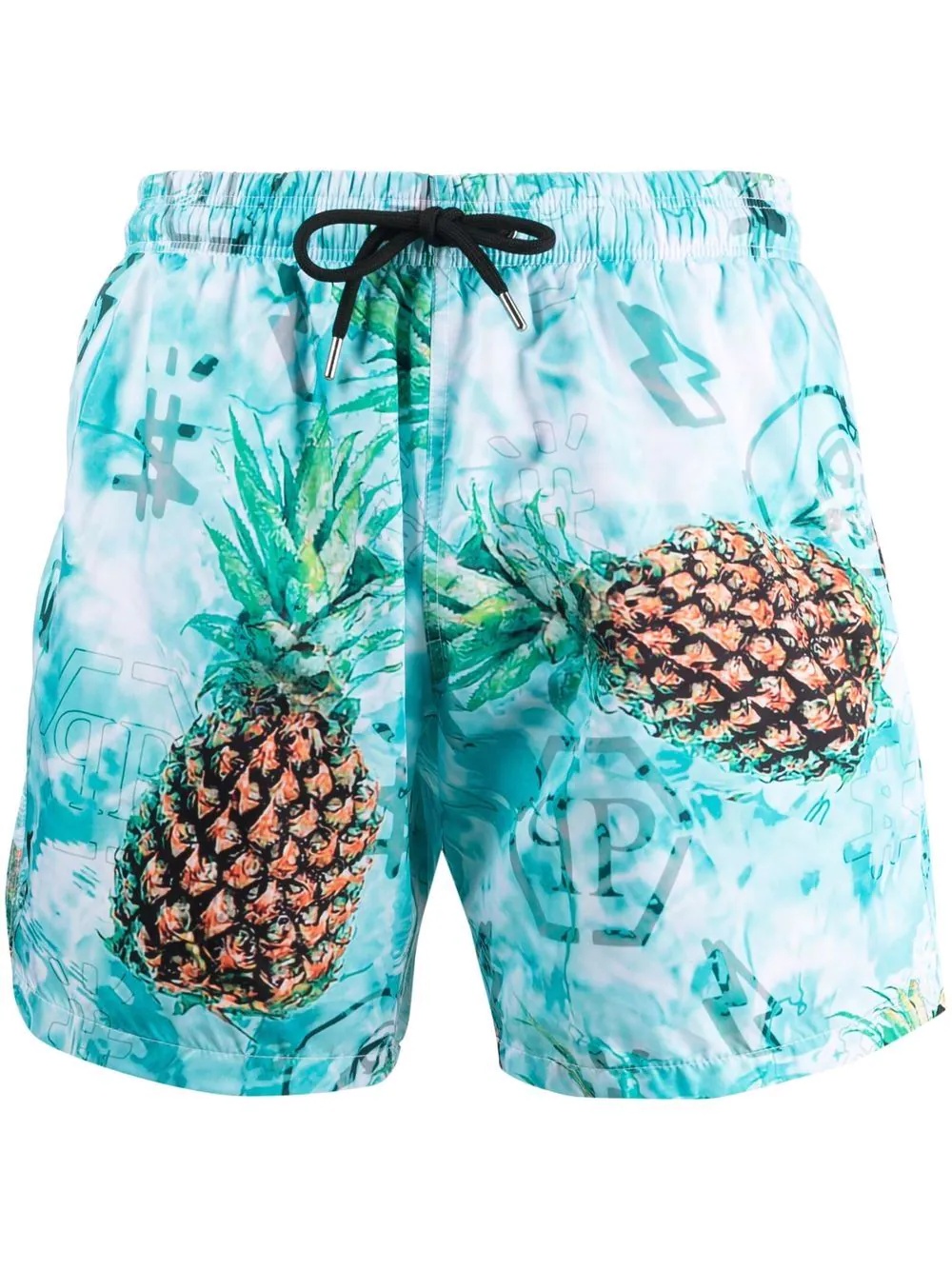 pineapple skies swim shorts - 1