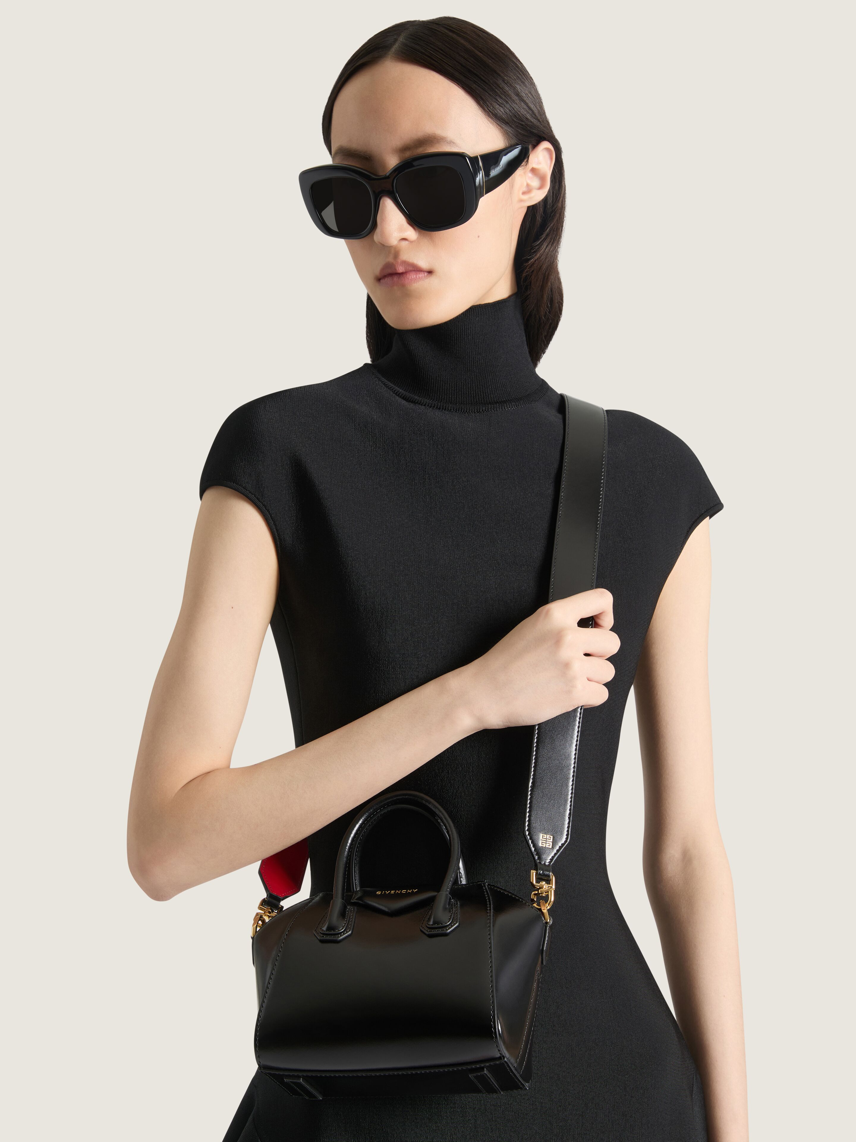 ANTIGONA TOY BAG IN BOX LEATHER - 2