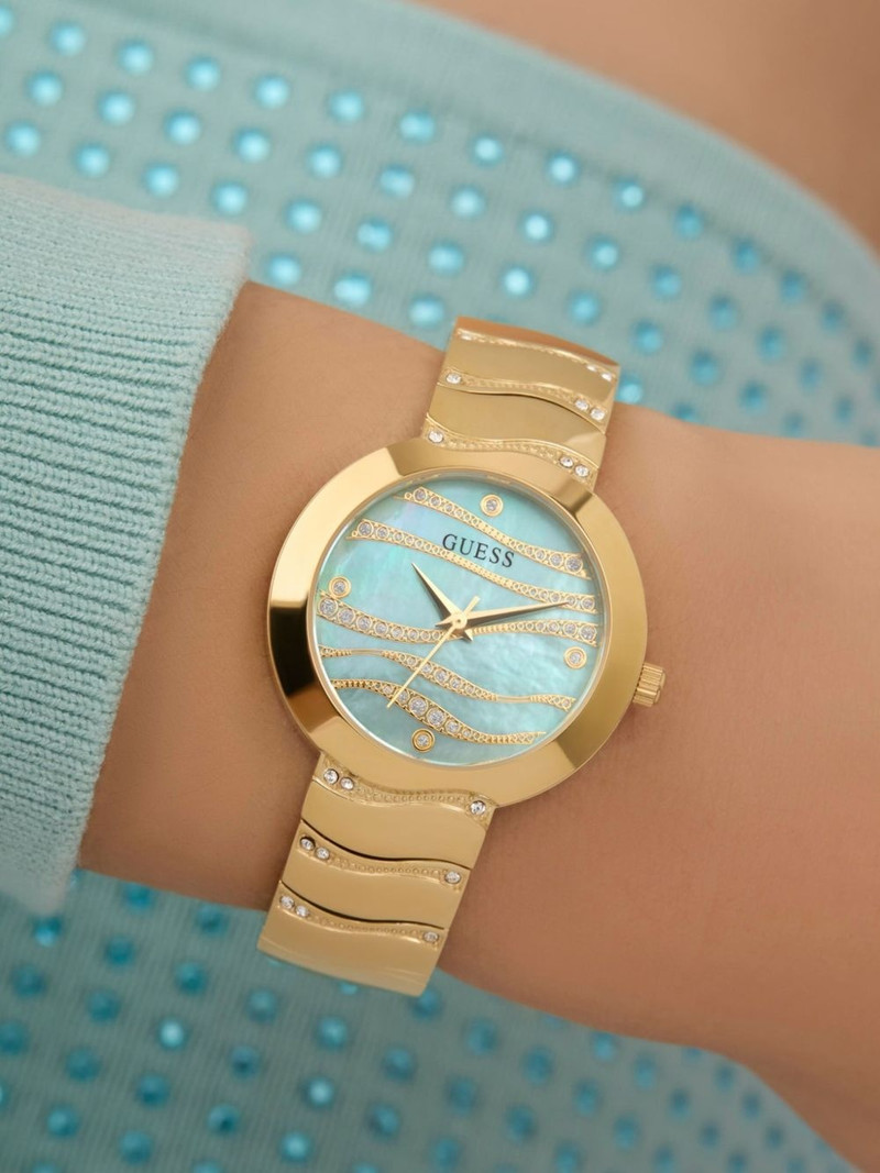 GUESS USA round-face 30mm outlook