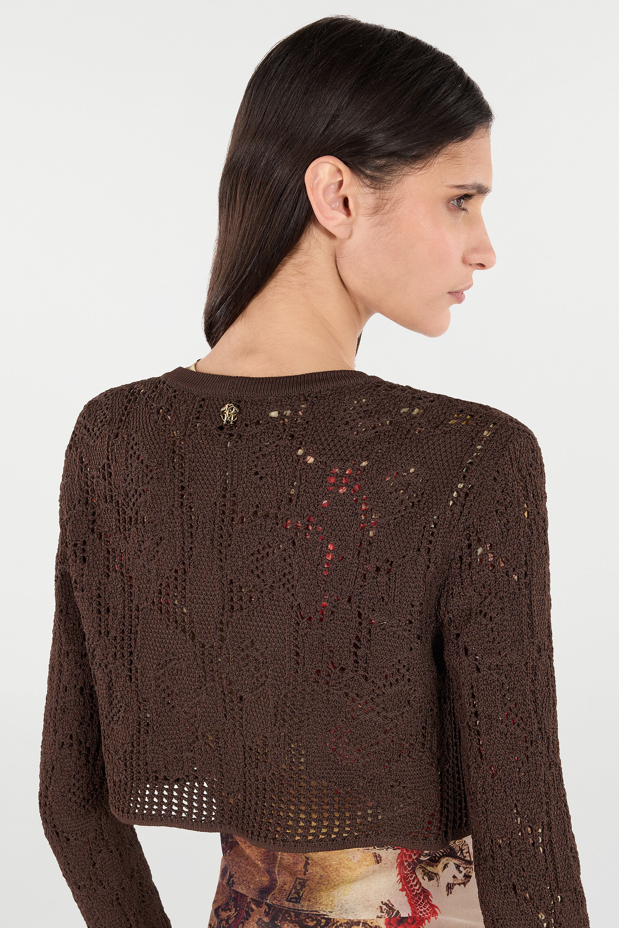 Crochet Effect Crop Top - 6