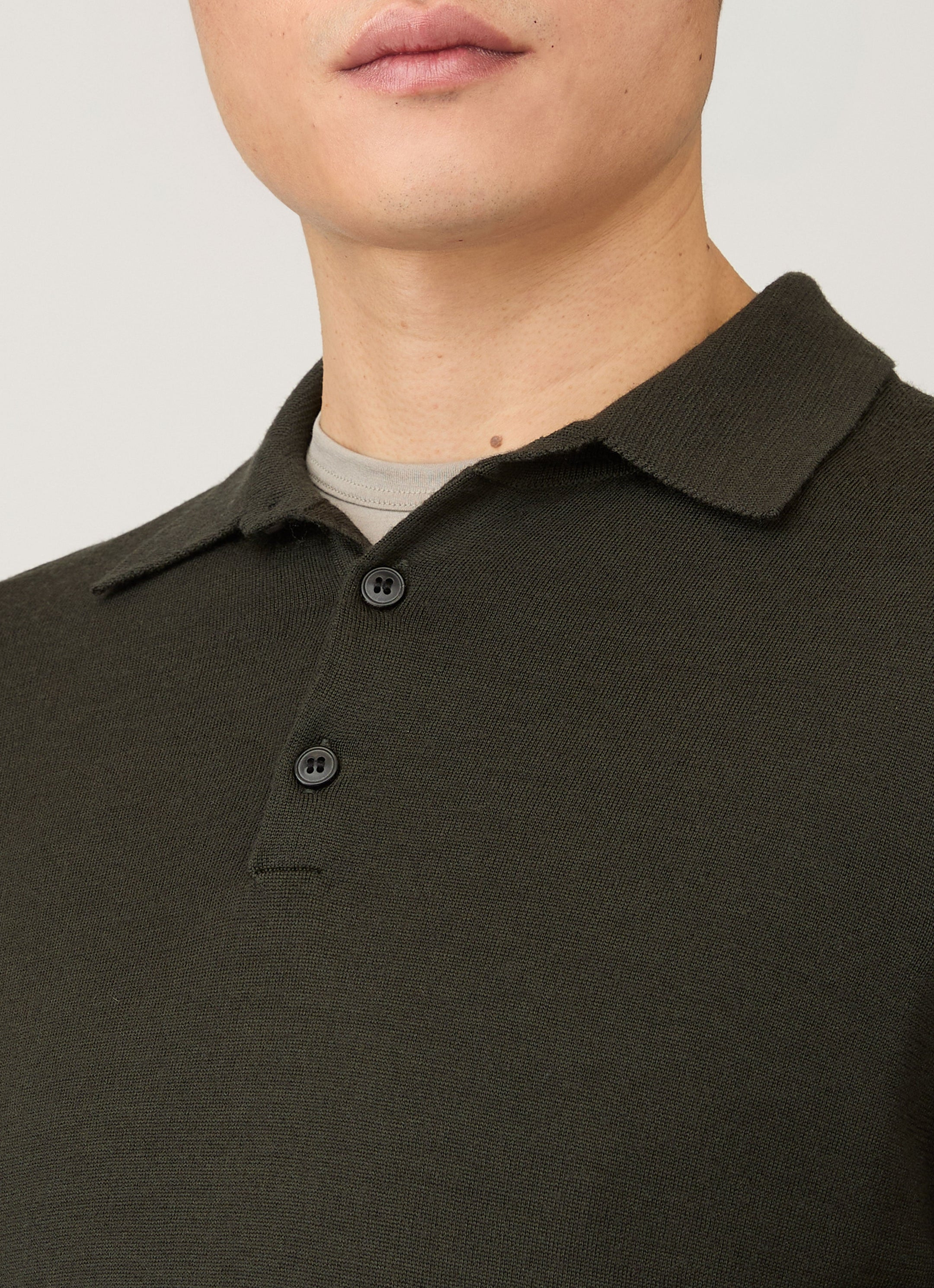 Extra‑Fine Merino Polo Shirt - 6