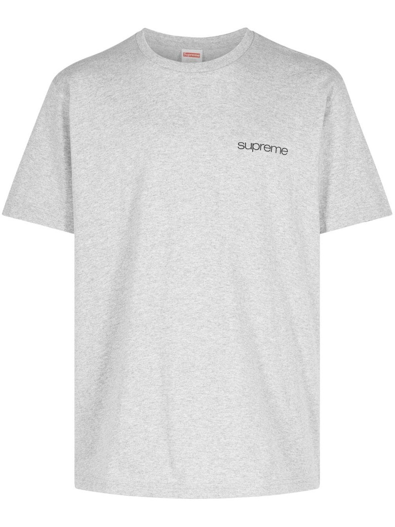 logo-print cotton T-shirt 1
