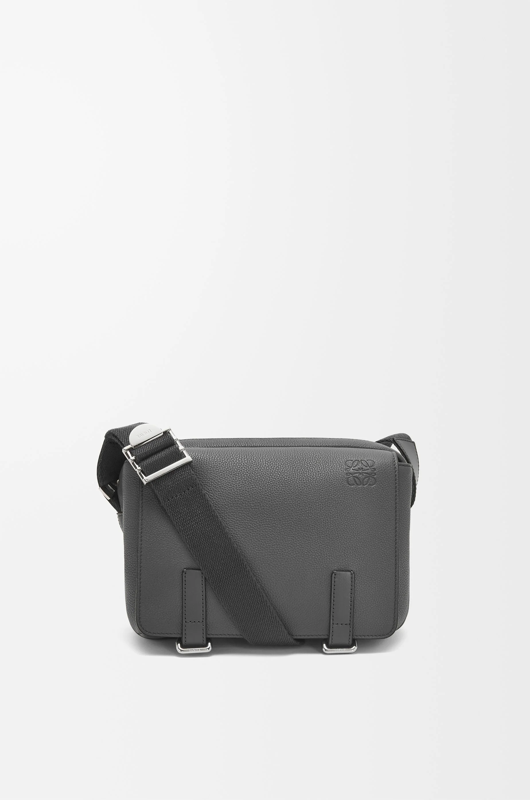 XS Military messenger bag in soft grained calfskin - 1