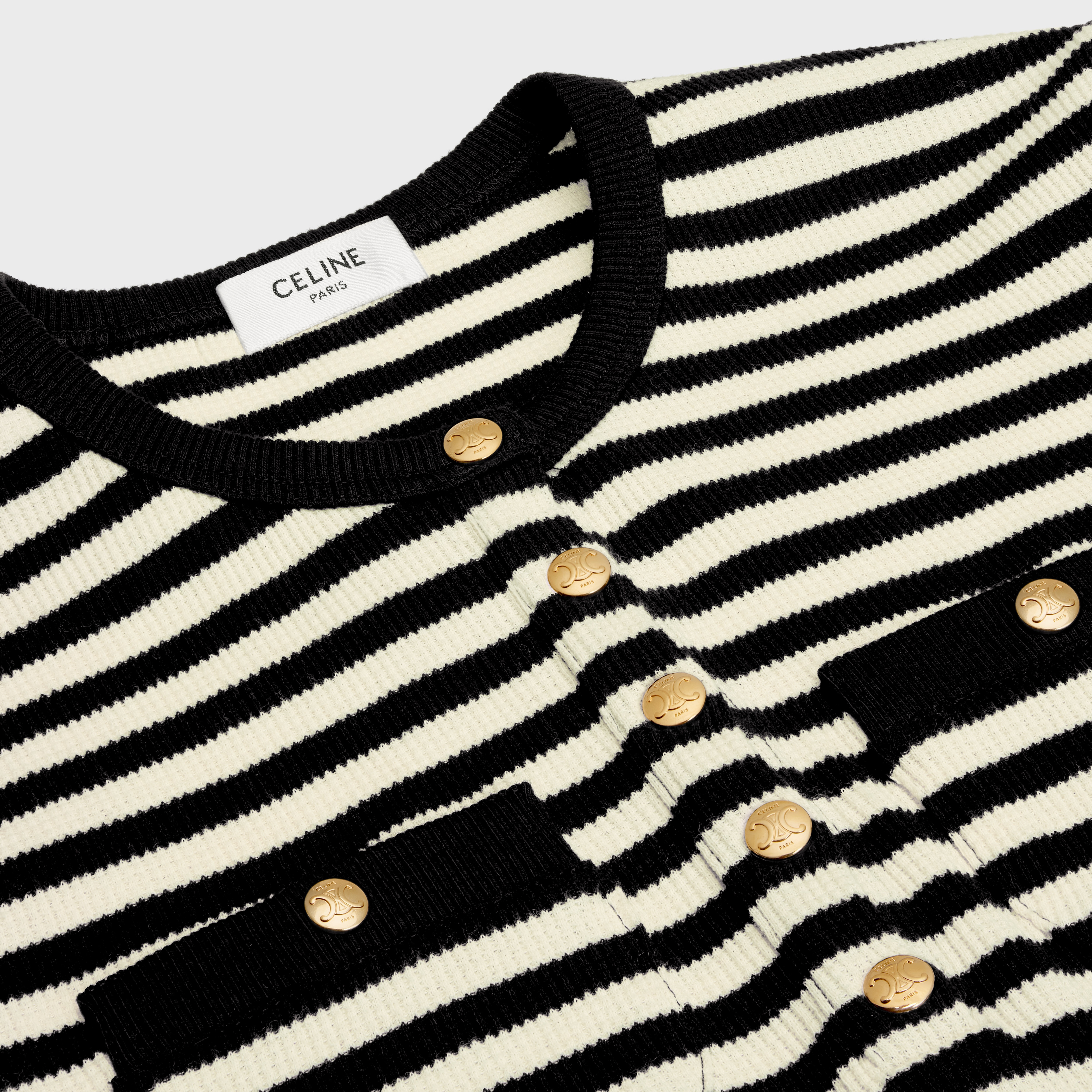 Marinière T-shirt in ribbed cotton jersey - 3