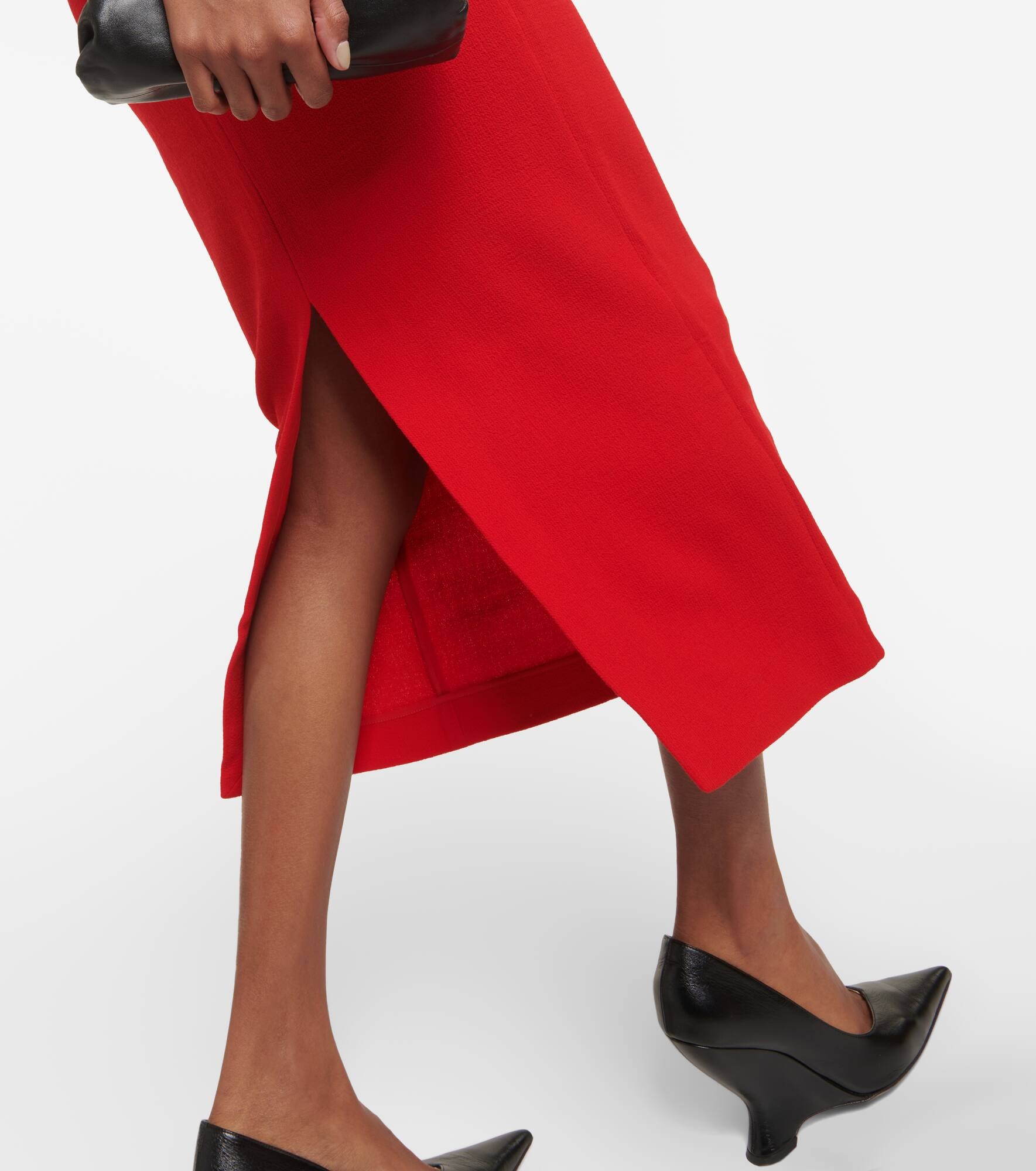 Origami wool midi dress - 5