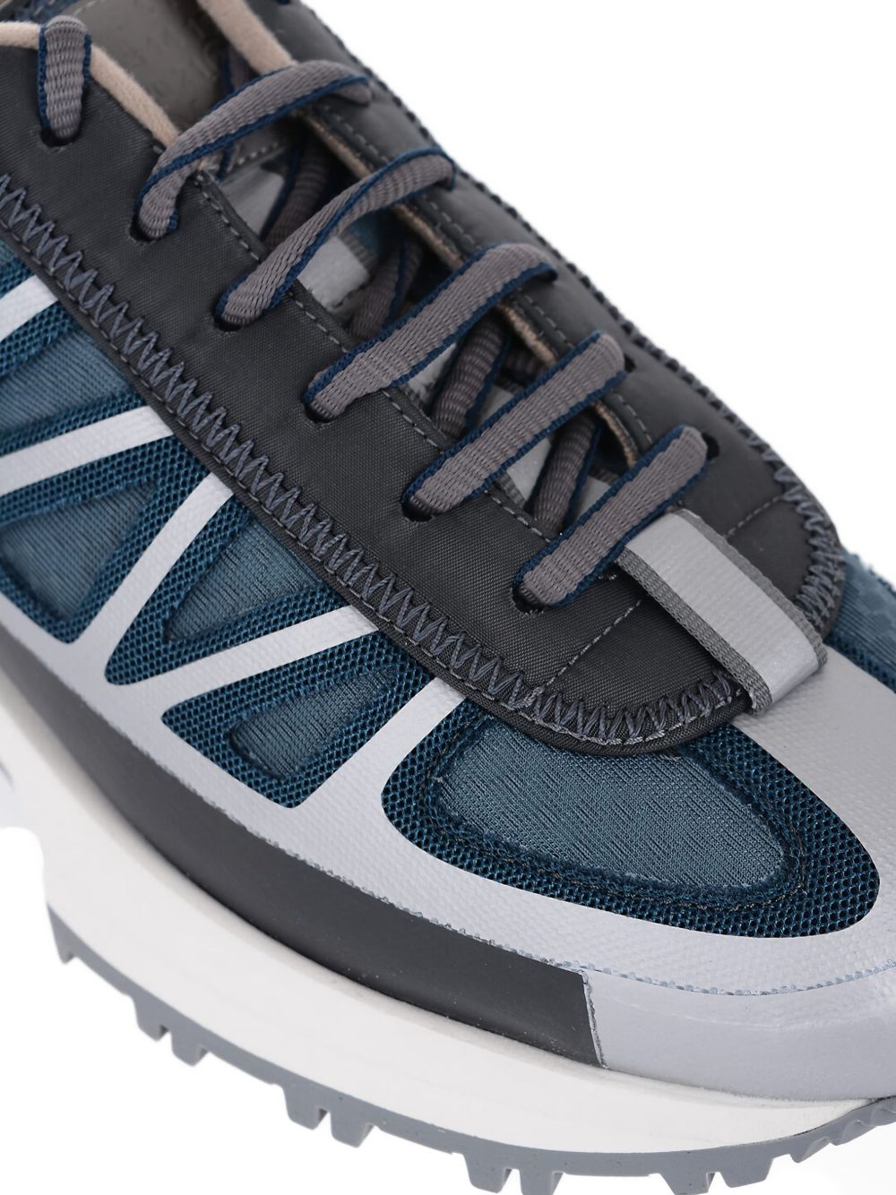 panelled sneakers - 4
