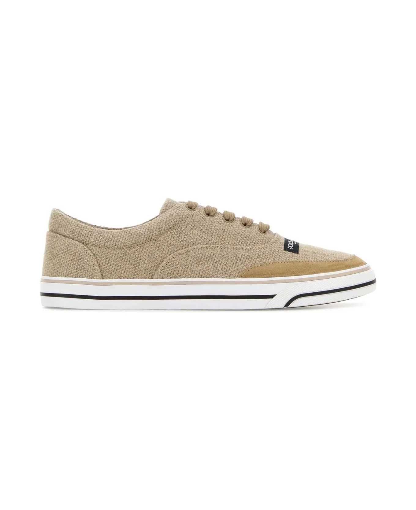Biscuit Canvas Dg Sailing Sneakers - 1