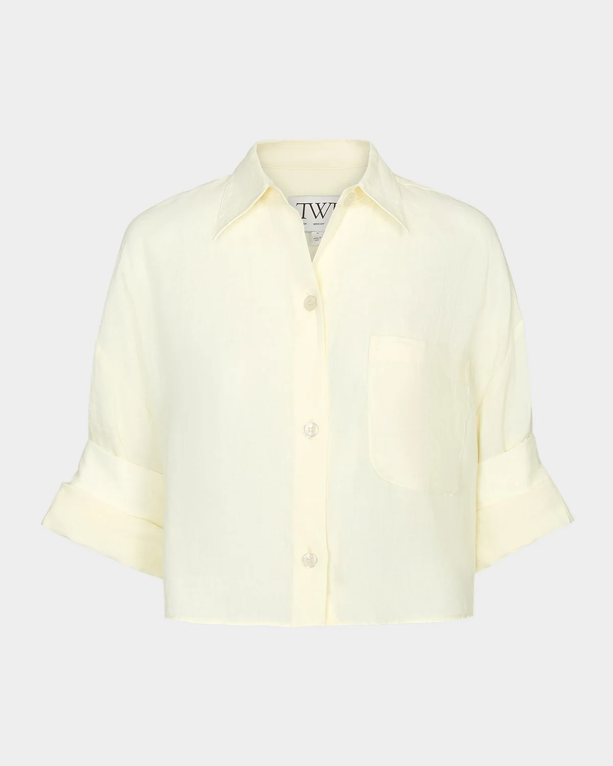 Next Ex Cropped Shirt - 1