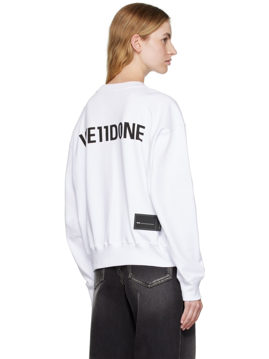 White Movie Collage Sweatshirt - 3
