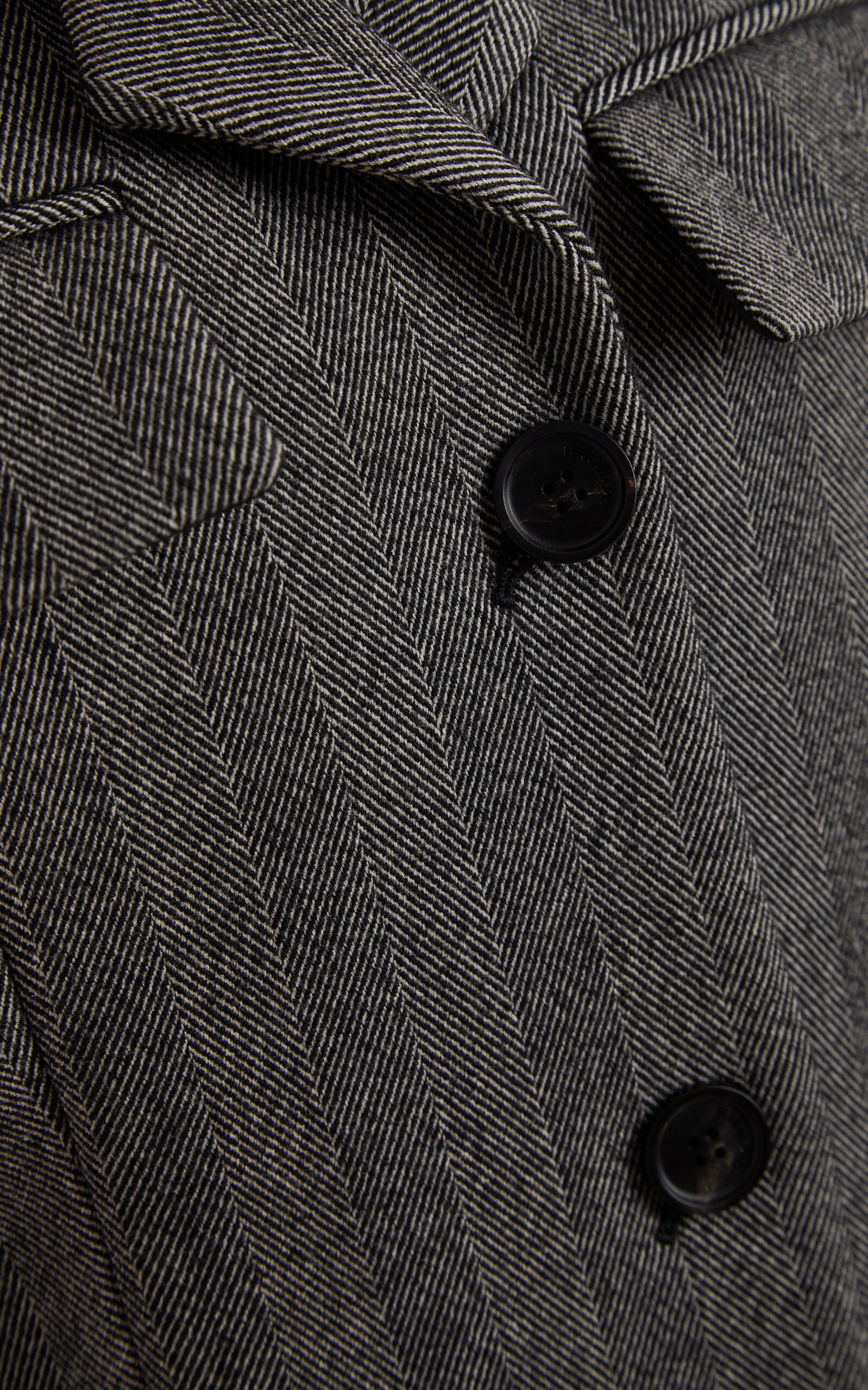 Herringbone Stretch-Wool Blazer stripe - 6