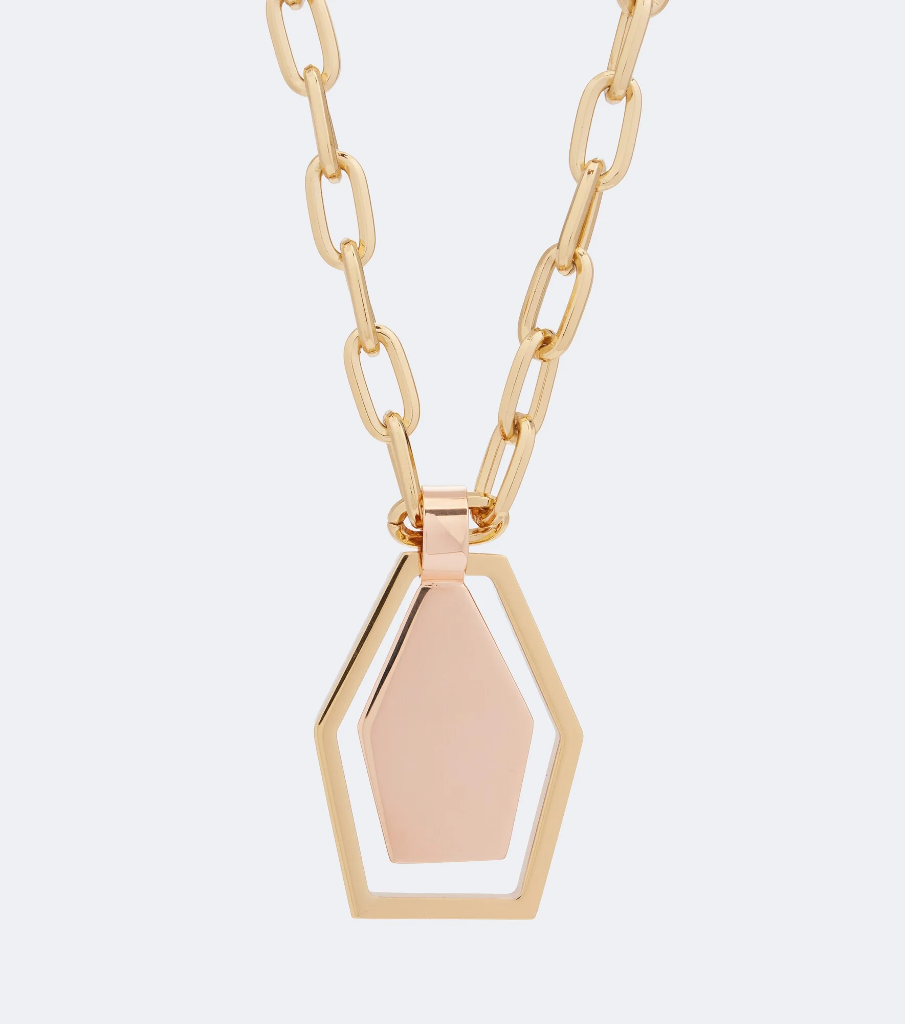 Swinging Portal gold-plated necklace - 1