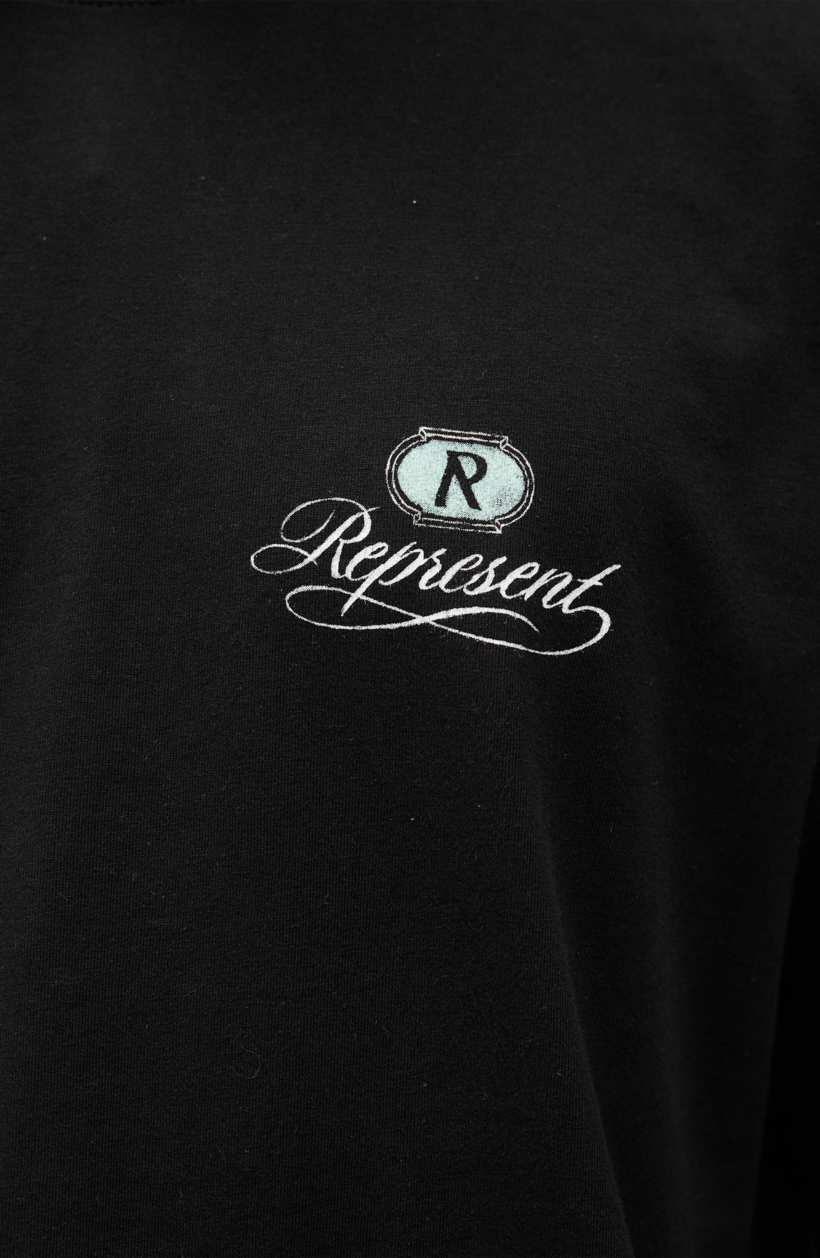 Represent Grand Vintage Graphic T-Shirt in Jet Black at Nordstrom - 7