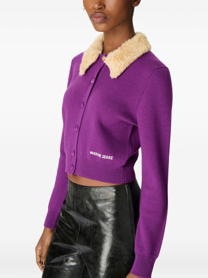 wool cropped cardigan 1