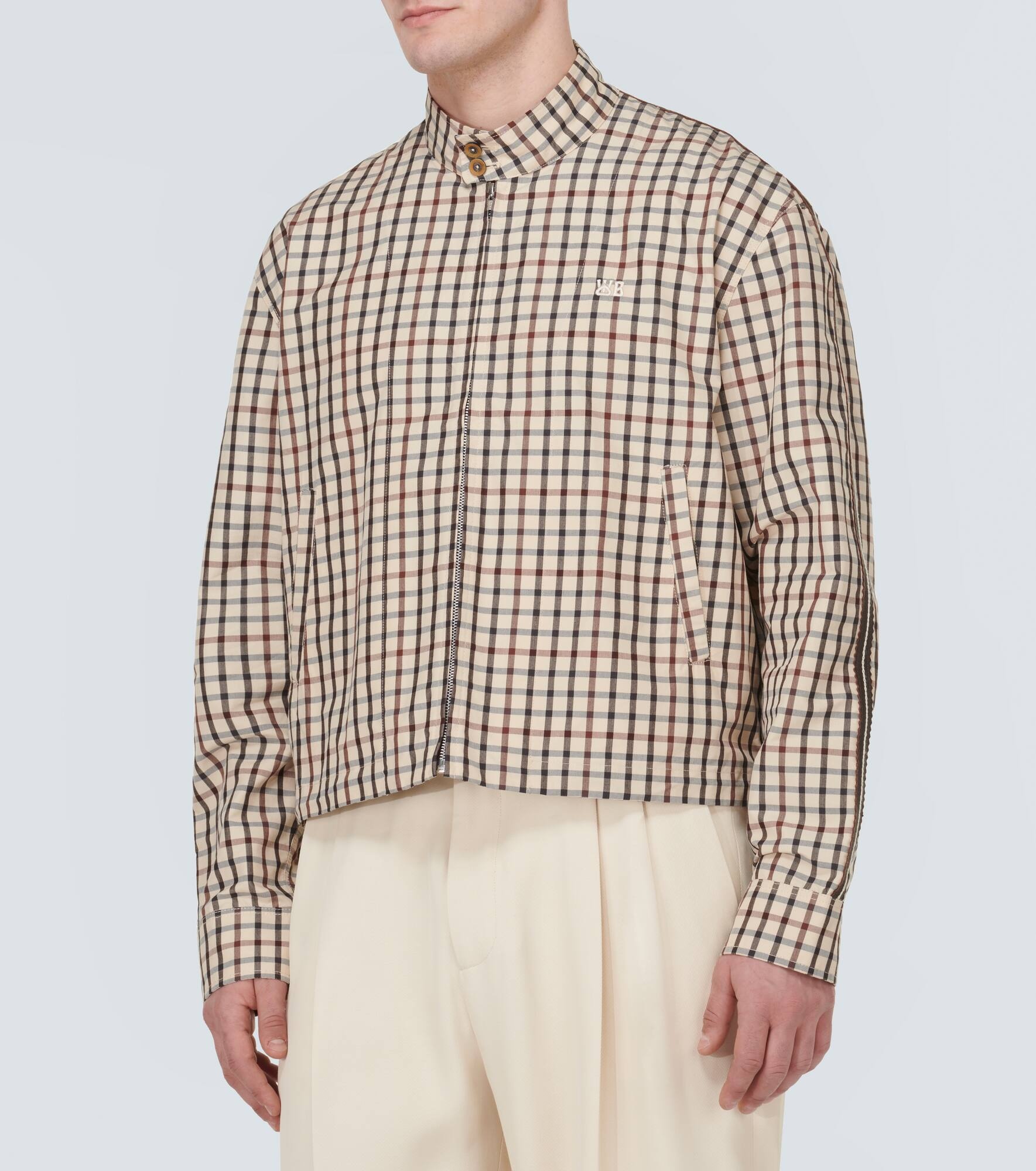 Path Harrington checked cotton jacket - 3