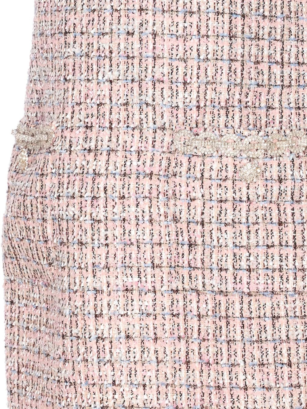 crystal-embellished dress - 4
