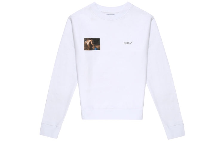 Off-White FW20 Caravaggio Angel Sweatershirt OMBA025E20FLE0050110 - 2