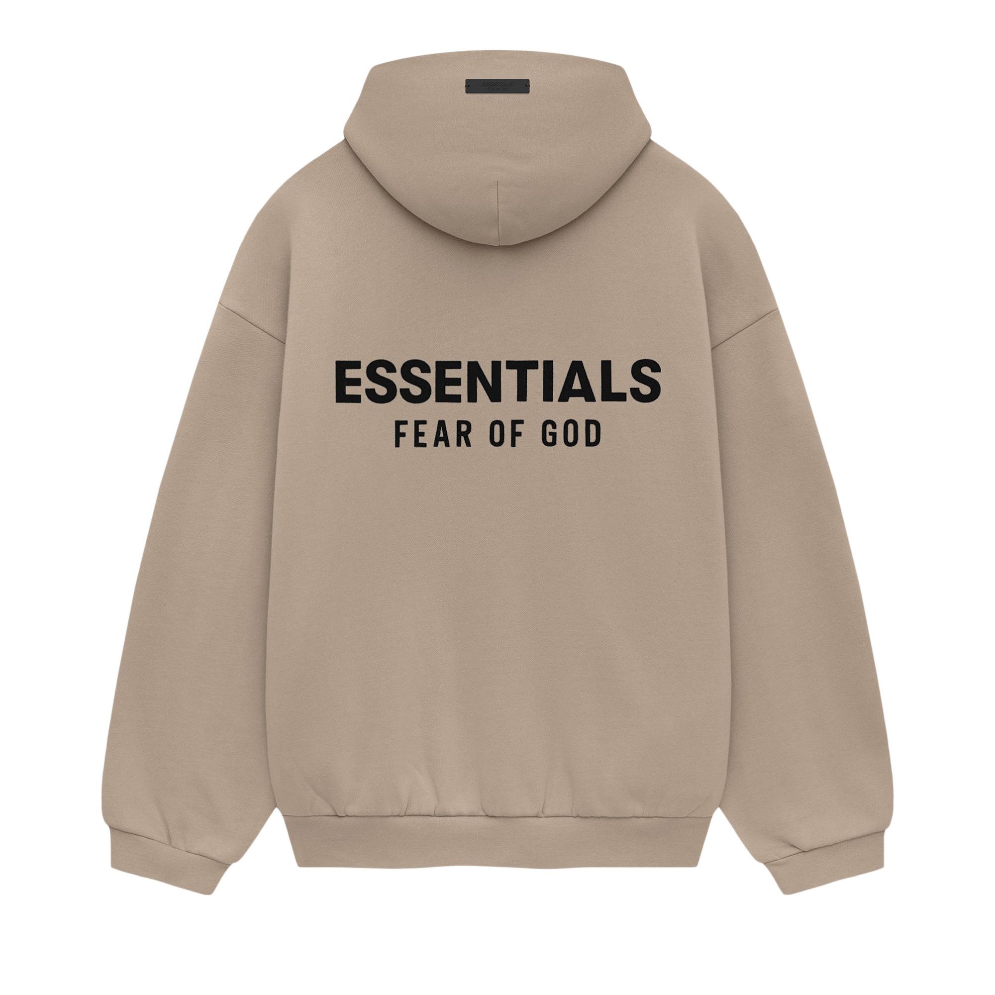 Fear of God Essentials Fleece Hoodie II 'Desert Sand' - 2