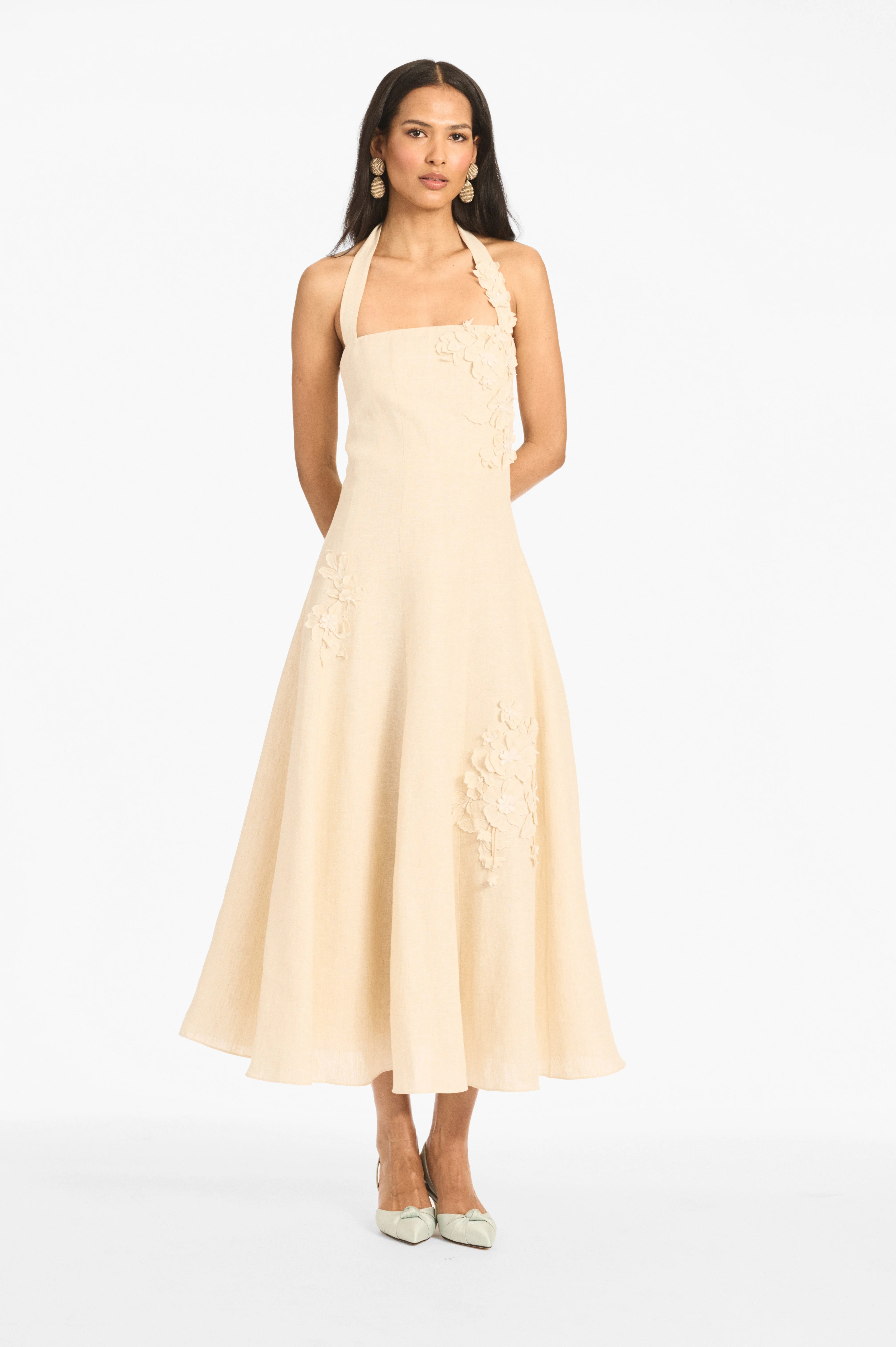 PIPPA DRESS - ECRU - 1