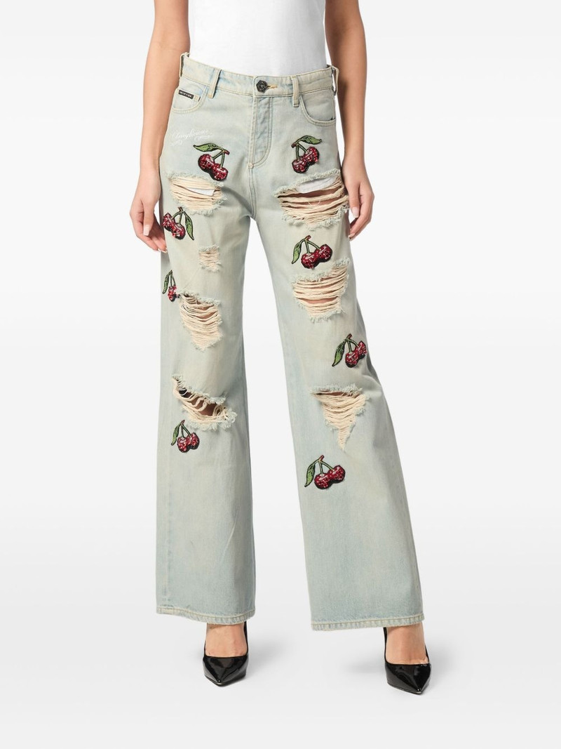 Cherries Destroyed jeans 3