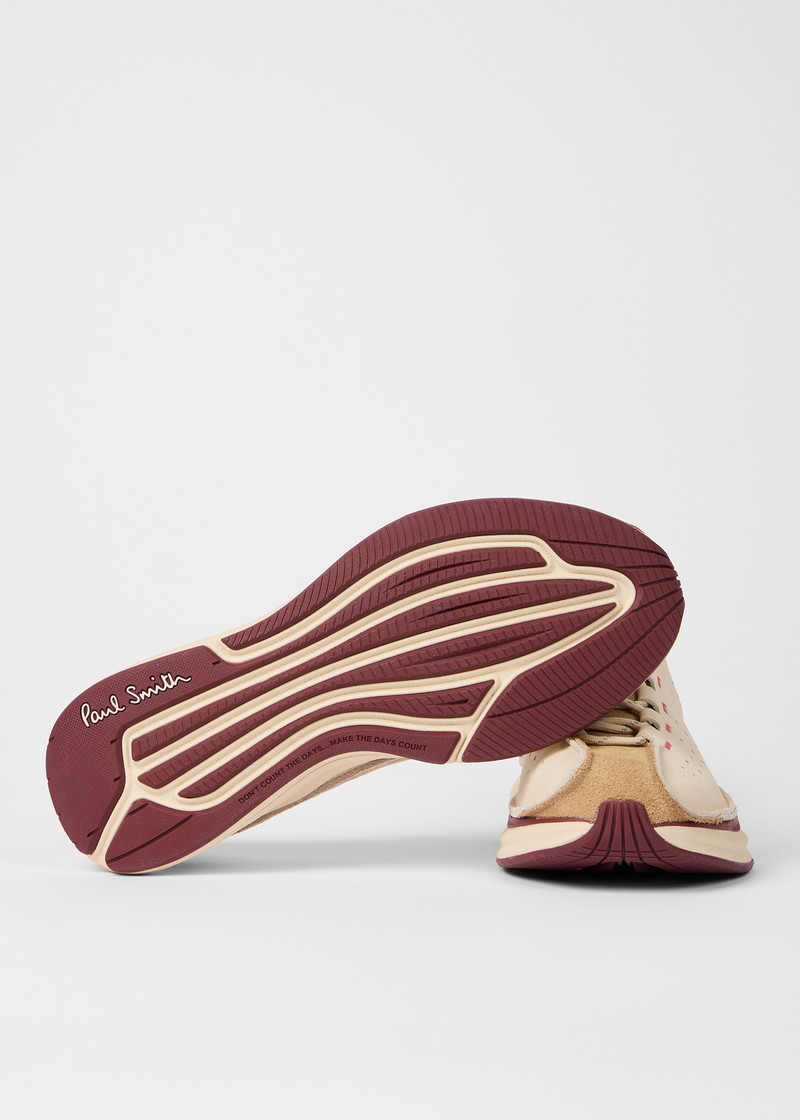 Paul Smith Ecru 'Sultan' Trainers outlook