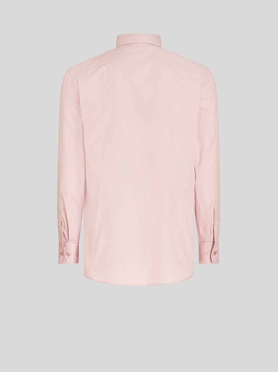 COTTON SHIRT WITH MINI LOGO - 5