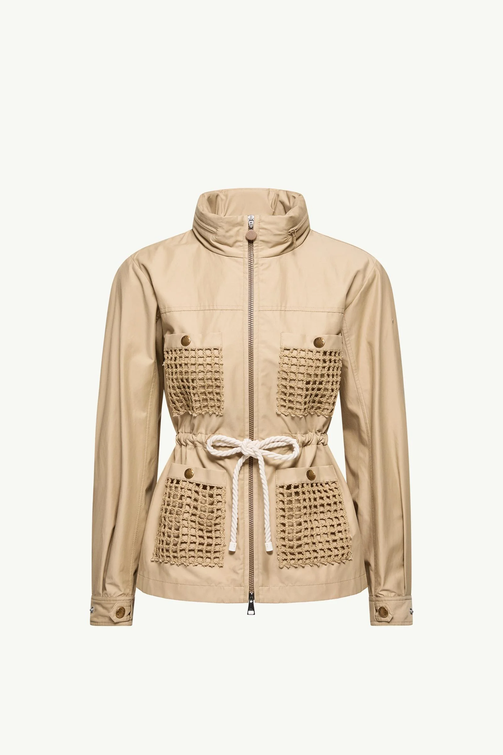 Bougain Twill Hooded Jacket - 1