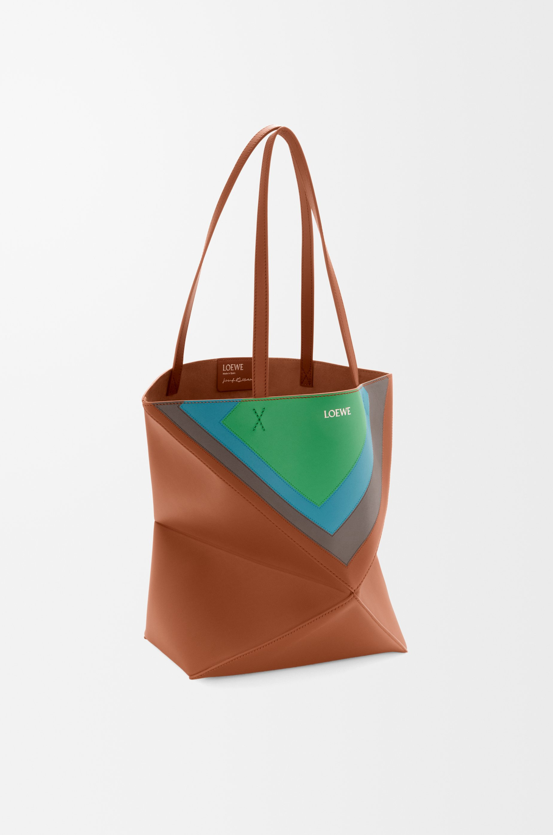 Medium Puzzle Fold tote in nappa calfskin - 4