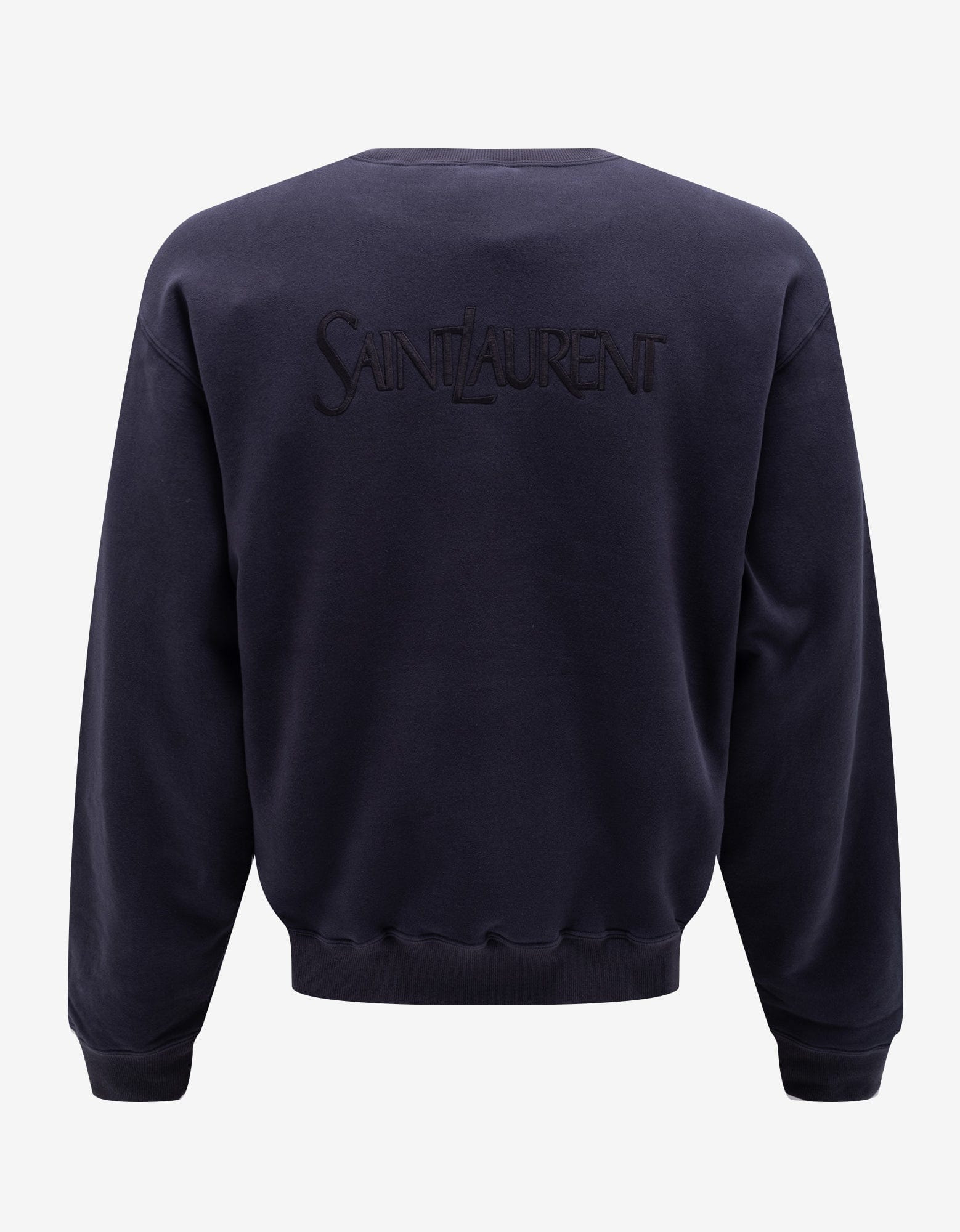Saint Laurent Blue Logo Sweatshirt - 2
