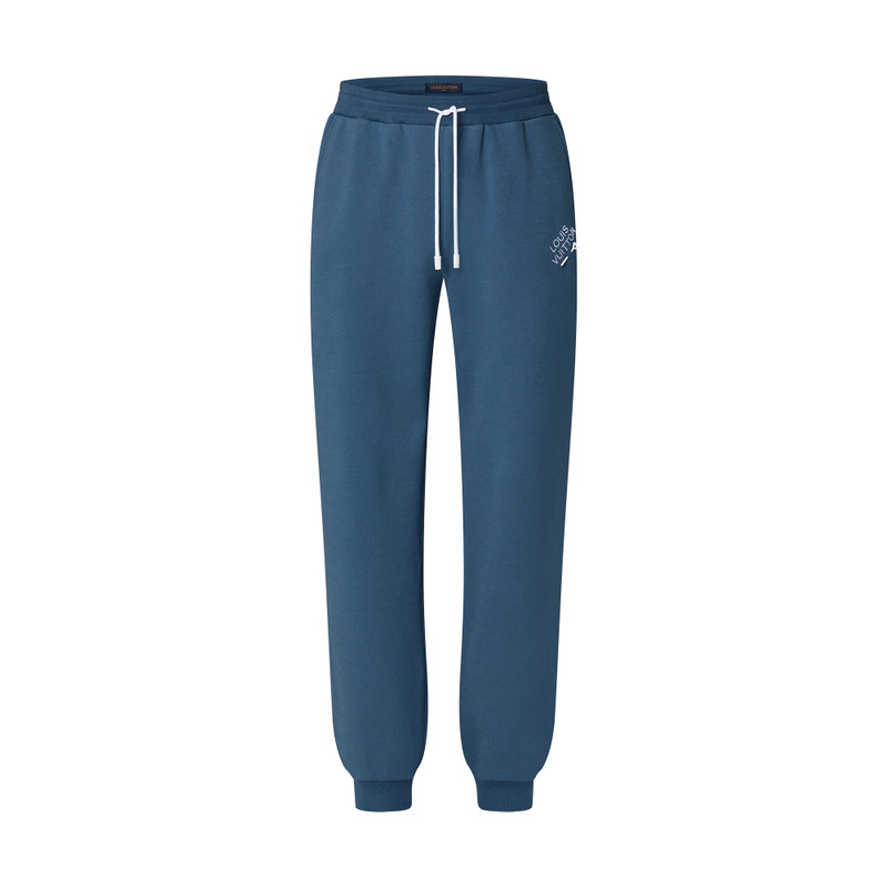 Embroidered Signature Cotton Jogpants 1