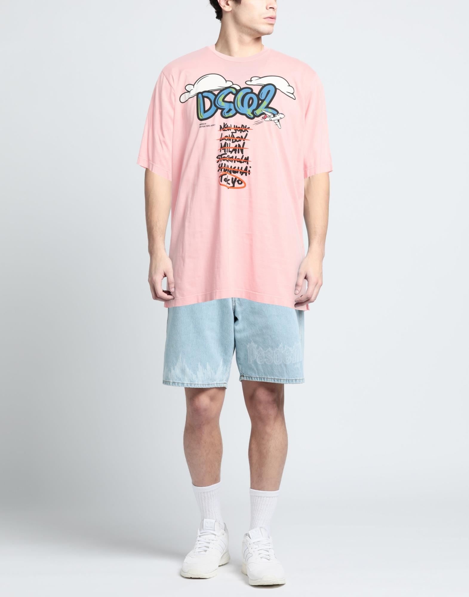 Pink Men's T-shirt - 2