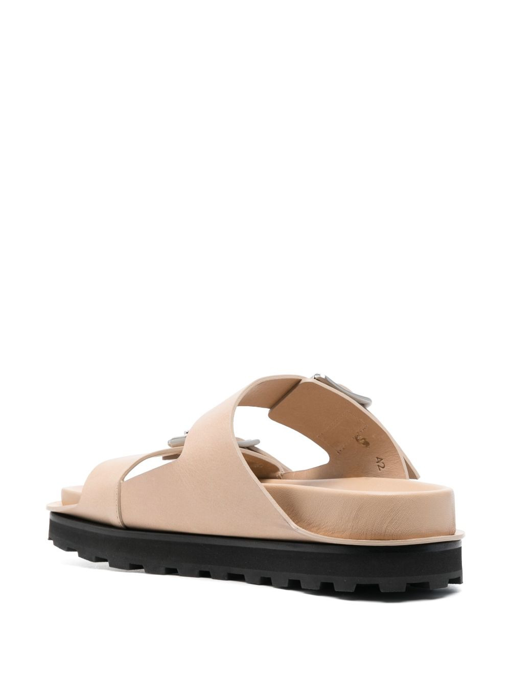 double buckle-fastening sandals - 3