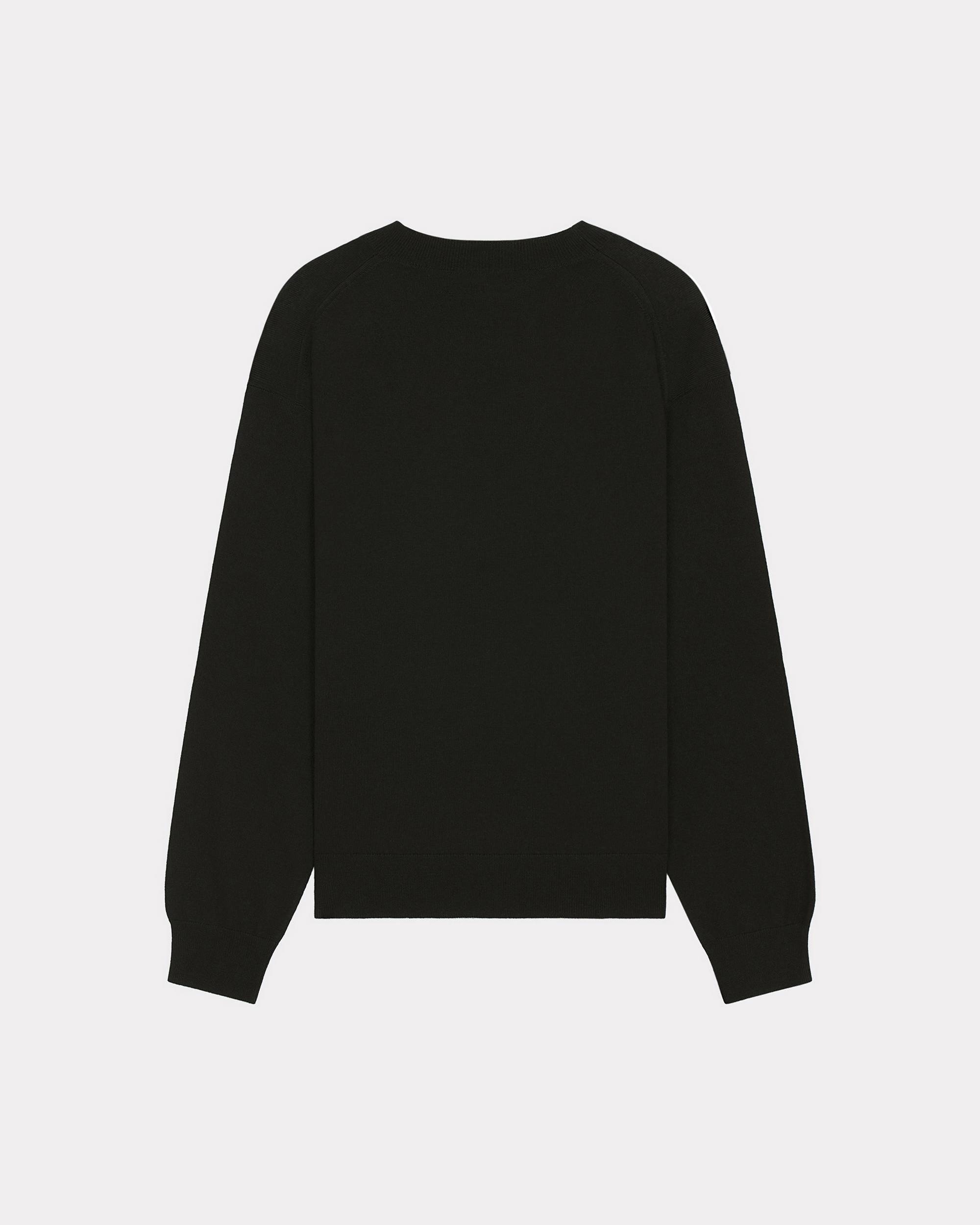 'Boke Flower Crest' embroidered jumper - 2