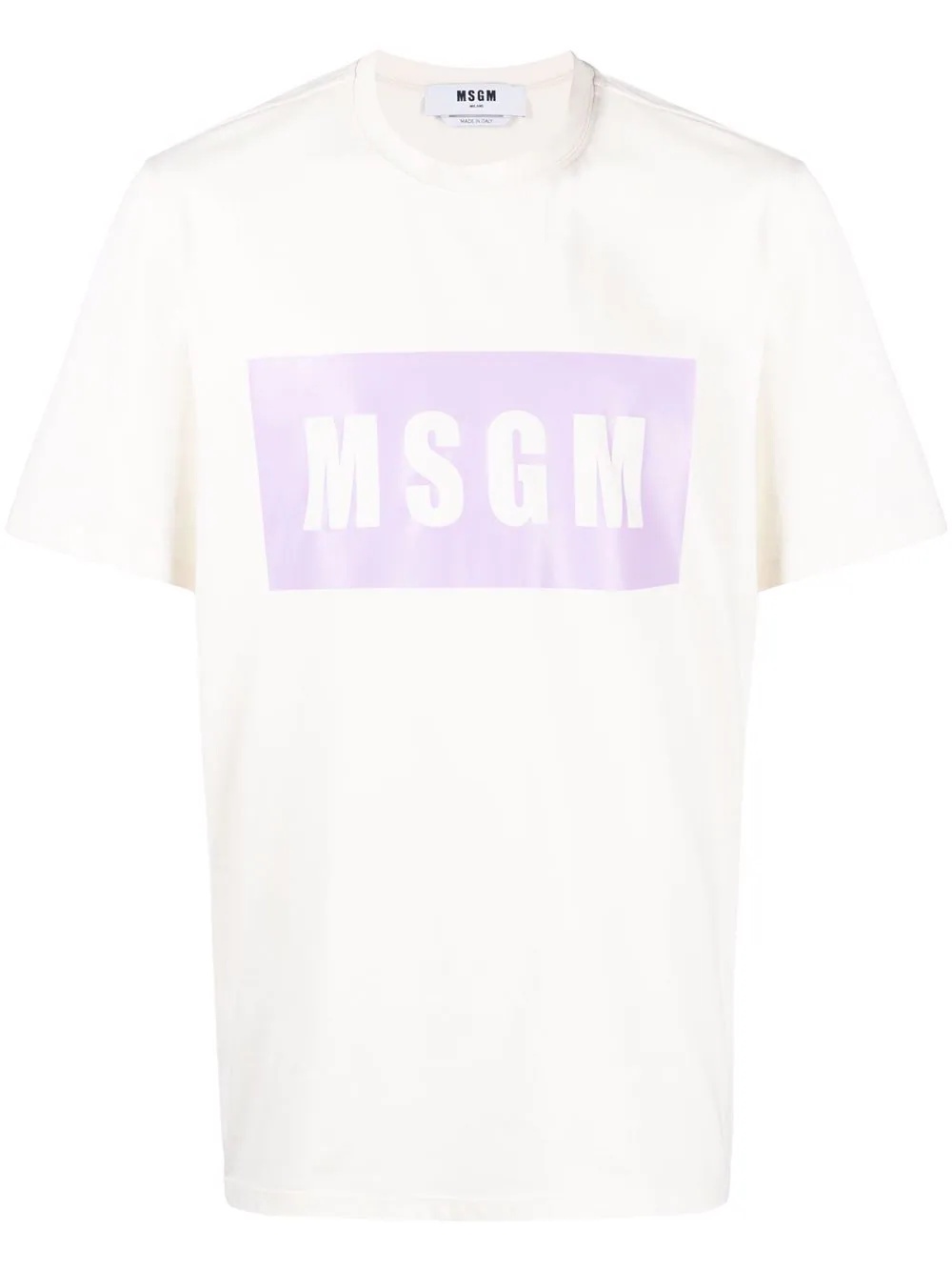 logo-print cotton T-Shirt - 1