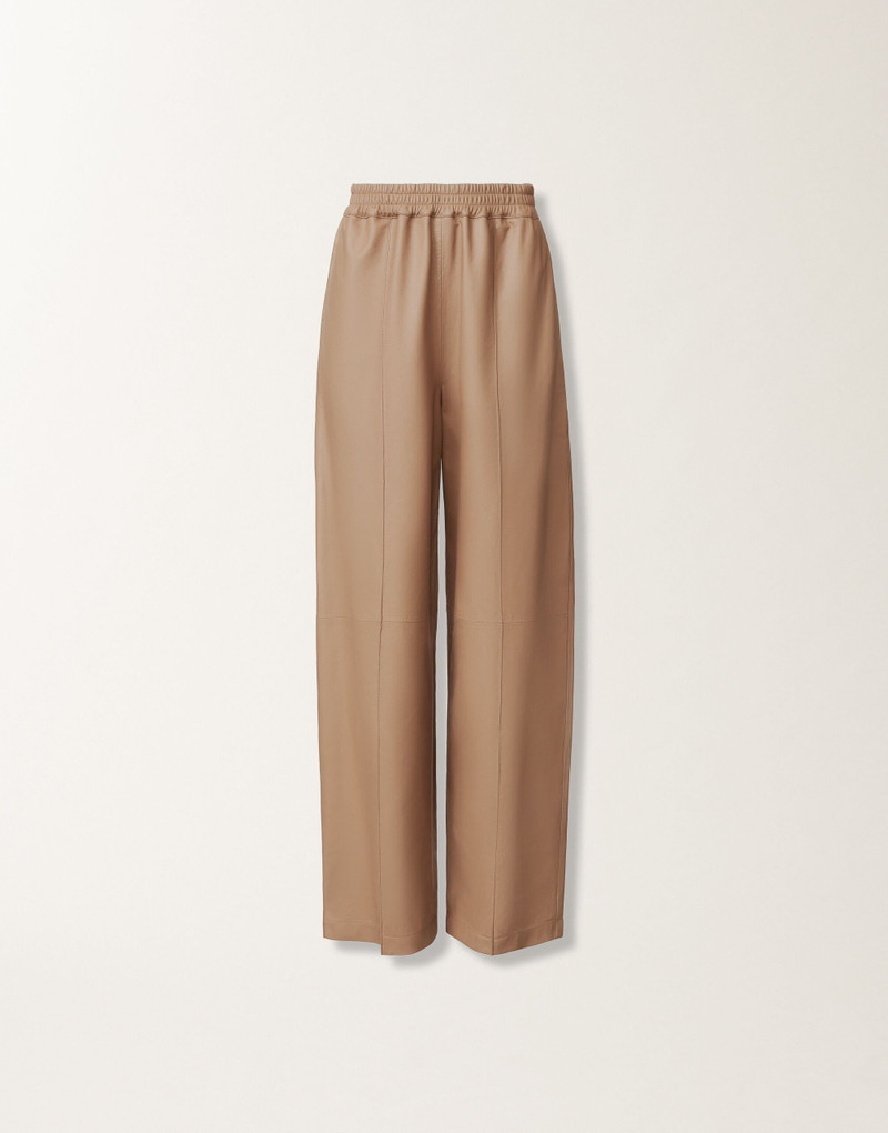 Nappa leather trousers 1