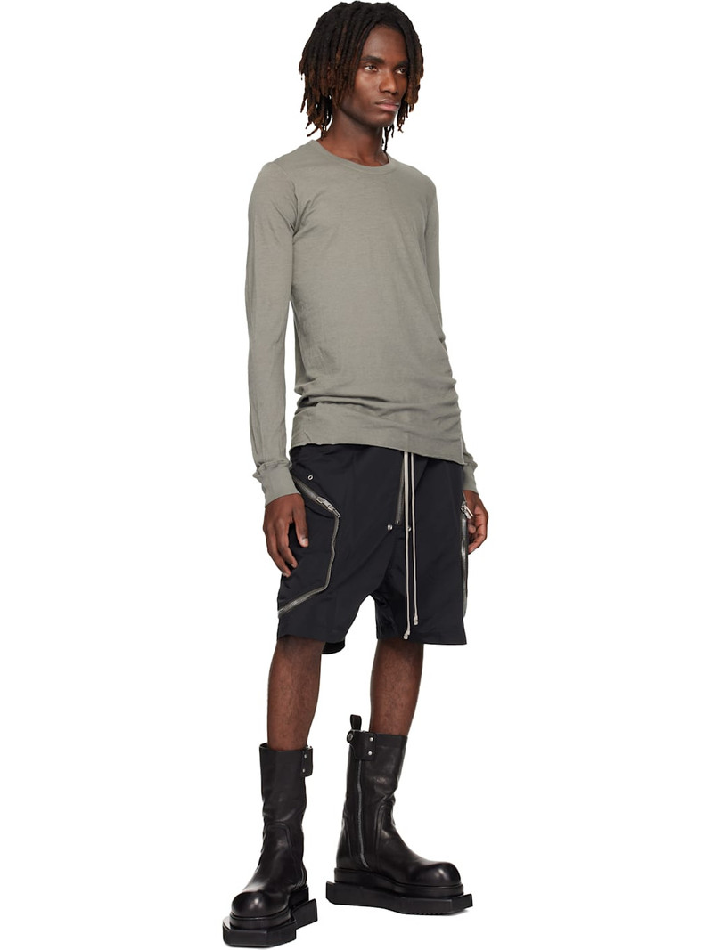 Rick Owens Gray Temple Basic LS T-shirt outlook