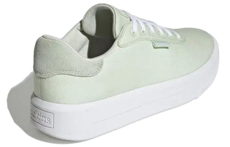 adidas (WMNS) adidas Neo Court Platform Cln 'Linen Green' GW6907 |  REVERSIBLE